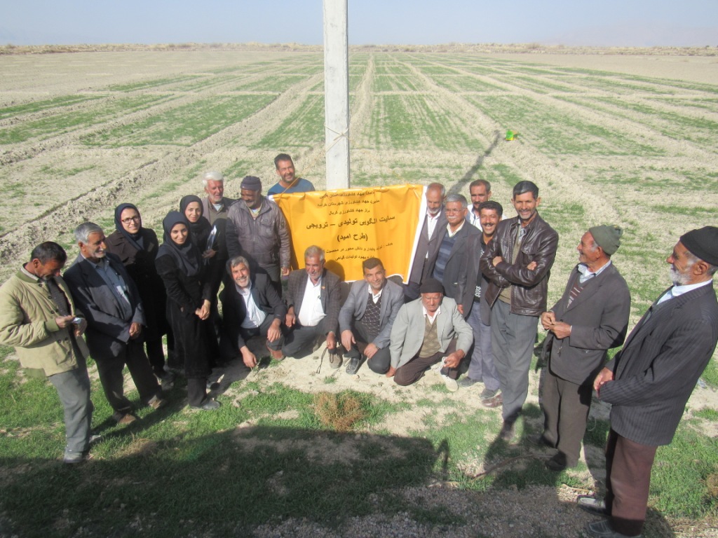 مدیریت جهاد کشاورزی شهرستان خرامه - کارگاه آموزشی مبارزه با علفهای هرز گندم  در بخش کربال
